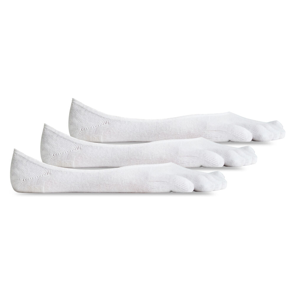 Vibram Fivefingers Ghost 3 Pack Womens Five Finger Socks White Australia (YLX475601)